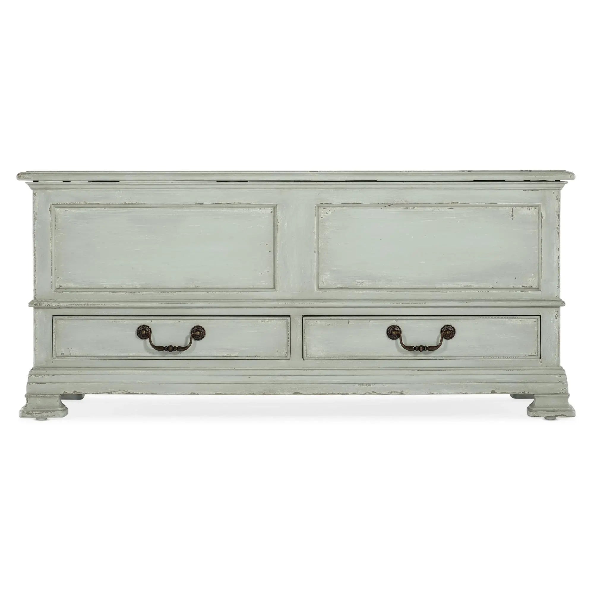 Charleston Blanket Chest - Stylish Wooden Storage Chest for Blankets, Linens & Home Decor | Perfect for Bedroom, Living Room & Nursery Organization