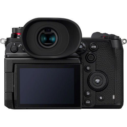 Panasonic LUMIX S1H Full Frame Mirrorless Camera Body - 6K Video, 5-Axis Stabilization for Professional Photography & Filmmaking - Perfect for Vlogging, Documentary & Cinema Production