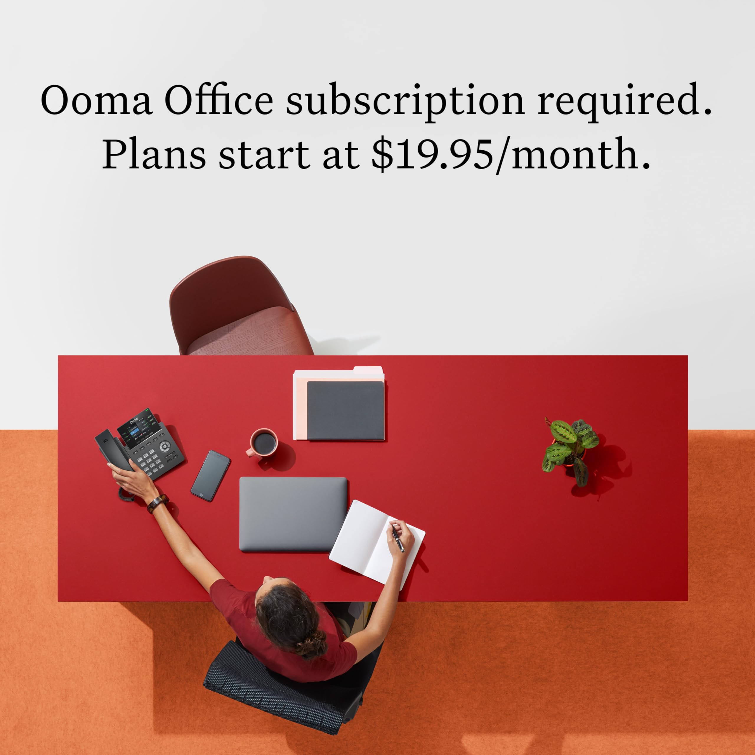 Ooma WP825 Rugged Portable Wi-Fi IP Phone - Enterprise-Grade Wireless VoIP Phone for Retail, Logistics, Medical & Security | Ideal for Harsh Environments & Mobile Workforce Connectivity
