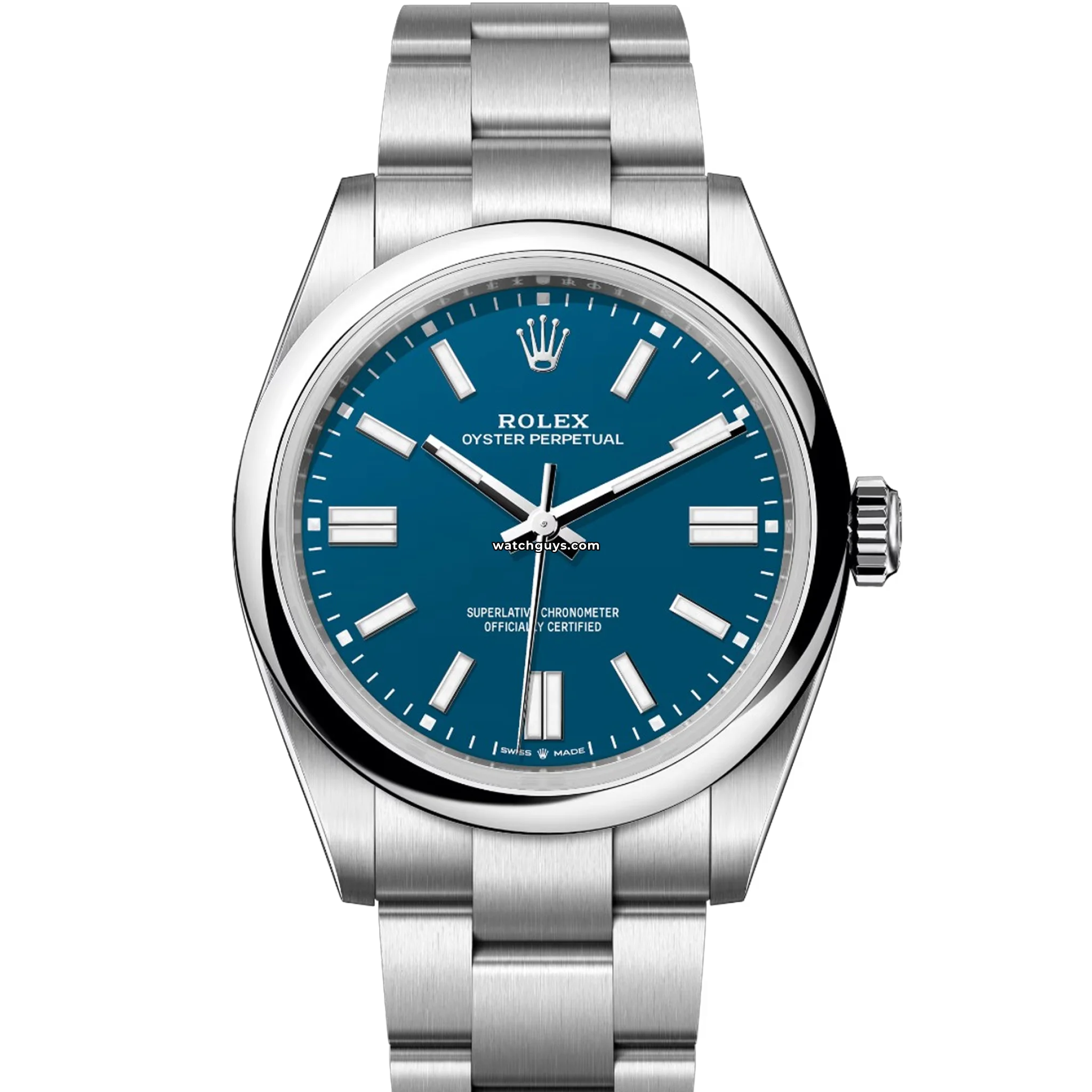 Rolex Oyster Perpetual 134300 Men's Watch - 41mm Stainless Steel Case, Flat Blue Dial, Automatic Movement - Perfect for Business, Formal Events & Luxury Collectors