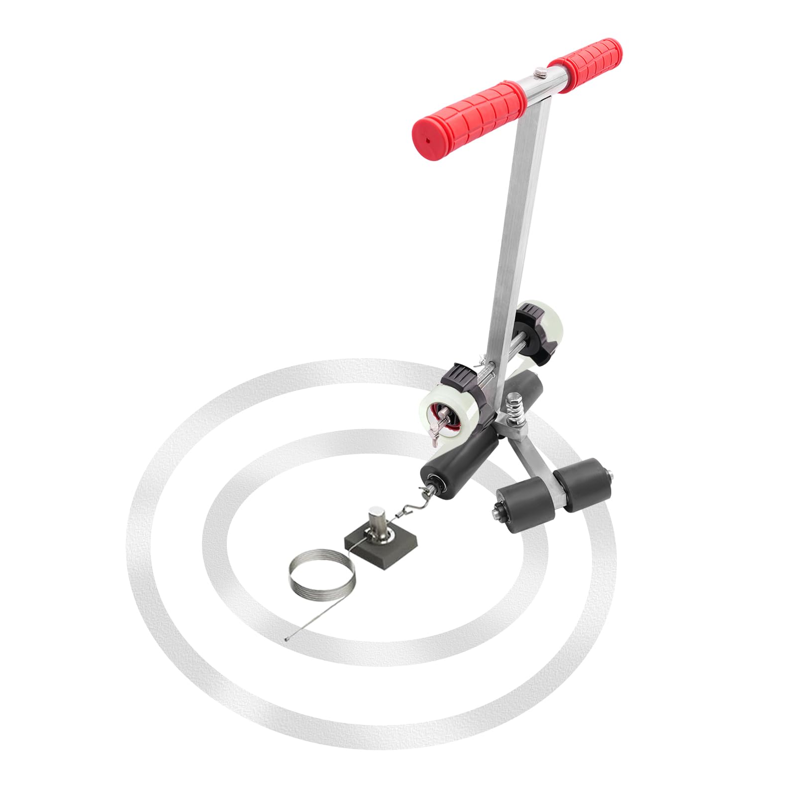 **Hand-Push Floor Tape Applicator - Court Line Marking Machine for Sports Fields, Parking Lots & Parks | Durable Line Striping Equipment for Painting Court Lines & Stripes**    *(Perfect for Basketball Courts, Tennis Courts, Soccer Fields, Parking Lot Markings & Playgrounds)*