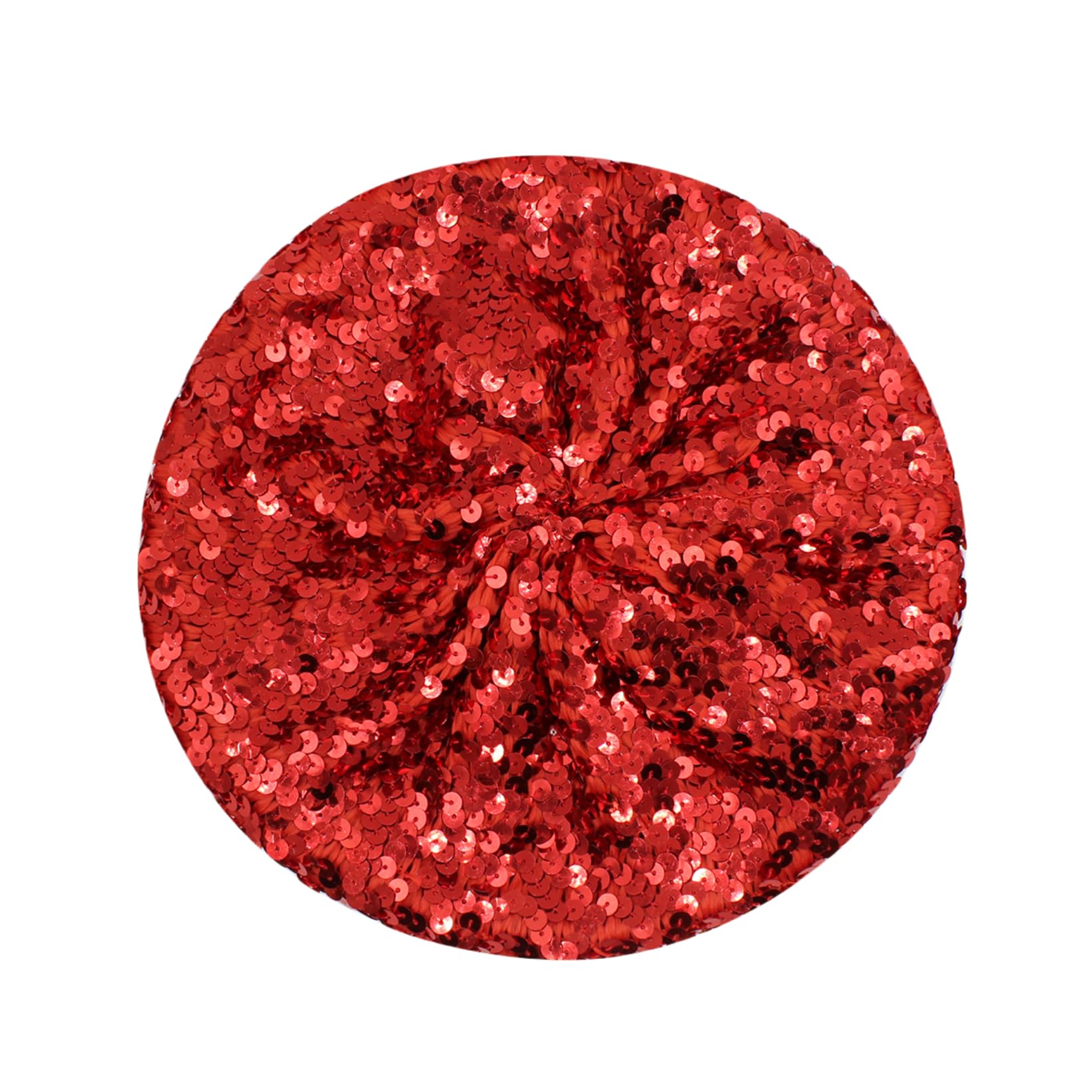 Sparkly Sequin Beret Hat for Women & Girls - Fashion Beanie with Glitter for Party, Festival, Dance Costume Accessories | Perfect for Halloween, Christmas, Cosplay & Stage Performances