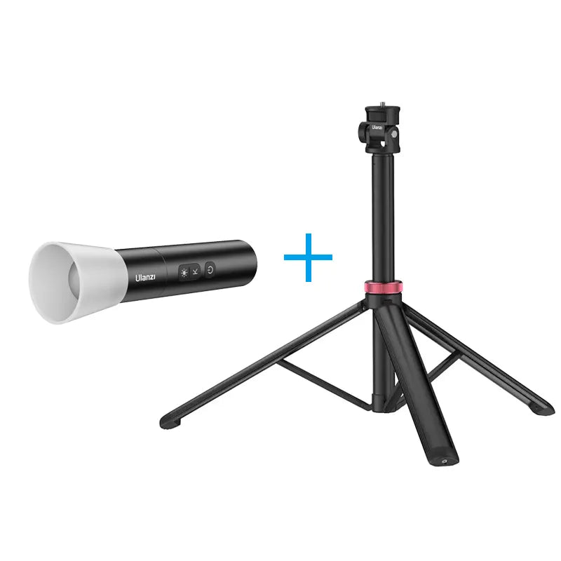 Ulanzi LM07 Rechargeable LED Flashlight for Photography - 1000 Lumens, Adjustable Brightness, Long Battery Life - Perfect for Outdoor, Camping, Night Shoots & Emergency Lighting