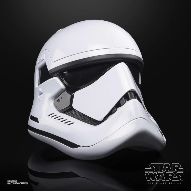 Star Wars The Black Series First Order Stormtrooper 1:1 Scale Wearable Electronic Helmet - Perfect for Cosplay, Collecting & Halloween Costumes