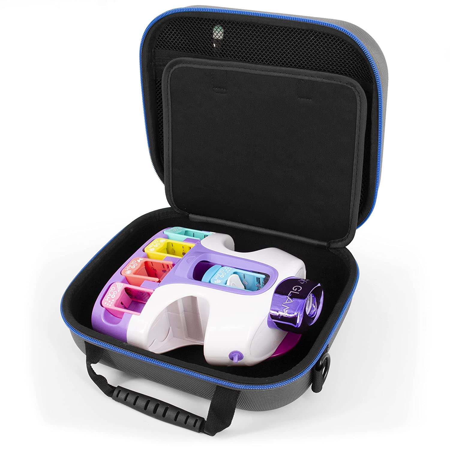 CASEMATIX Travel Case for Cool Maker Go Glam Nail Salon Kit - Portable Storage Organizer with Shoulder Strap | Perfect for Travel, Home & Professional Nail Art Storage
