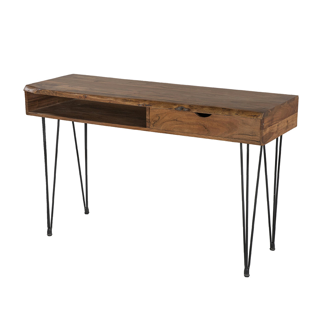 Modern Napoli Console Table - Elegant Entryway Sofa Table for Hallway, Living Room & Bedroom Decor - Perfect for Small Spaces & Home Organization