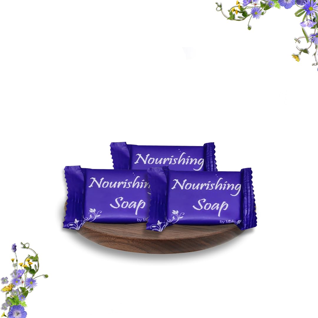 Clayherbs (12g) Pack of 150 Travel-Size Nourishing Soap Bars | Bulk Hotel Toiletries & Bath Amenities | Gentle Cleansing for Skin | Perfect for Airbnb, Vacation Rentals & Guest Bathrooms | Hotel-Grade Quality for Home & Travel Use