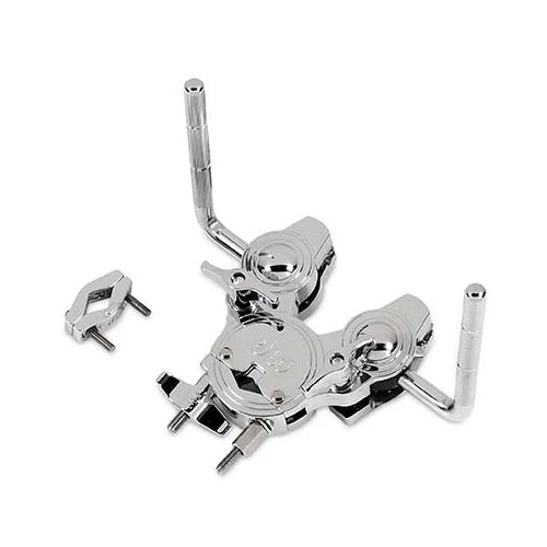DW Double Tom Clamp with Memory Lock - Heavy Duty Drum Hardware for Professional Drum Kits | Perfect for Live Performances & Studio Recordings