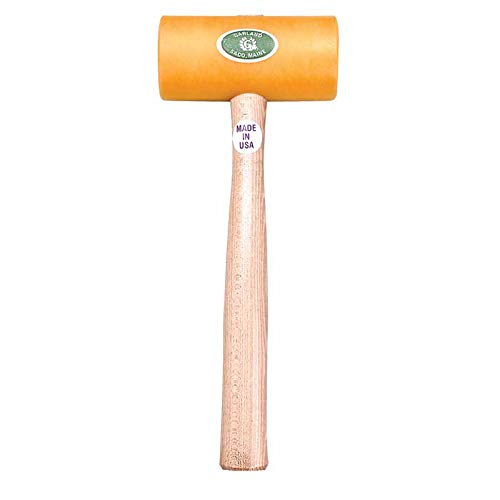 Garland Mfg 15005 Plastic Mallets - 4 Pack - Non-Marring Rubber Mallet Set for Woodworking, Leather Craft & Jewelry Making - Perfect for DIY Projects & Professional Use