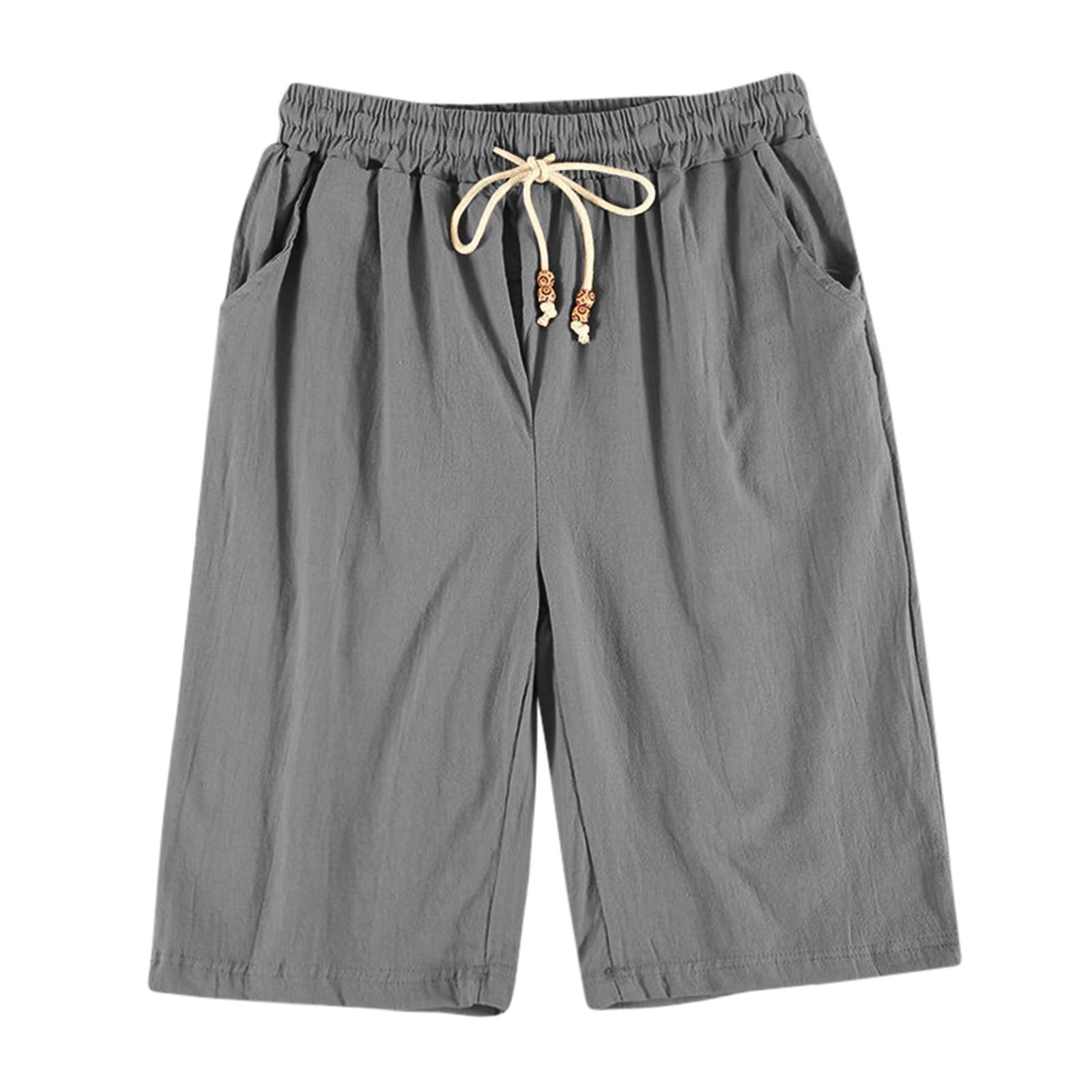 **Men's Slim Fit Stretch Athletic Running Shorts - Moisture-Wicking Cotton Workout Shorts for Football, Hiking & Gym - Lightweight & Breathable for Sports & Casual Wear**