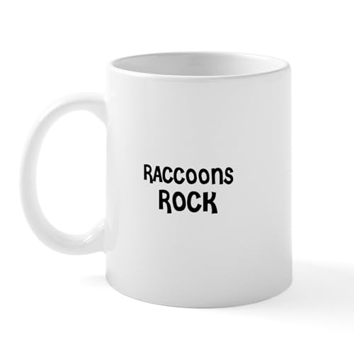 White - RACCOONS ROCK Mug