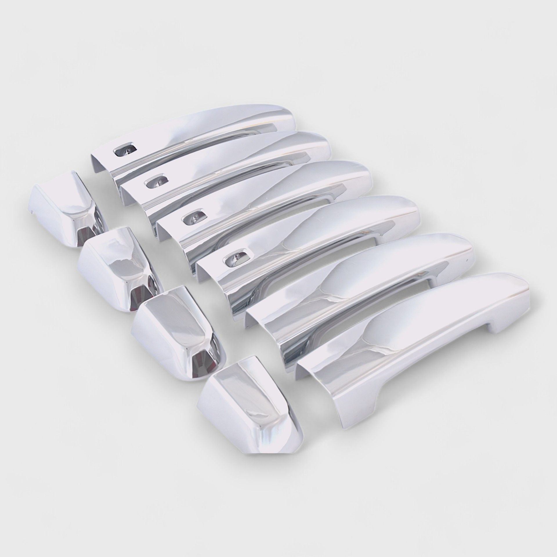 Smart Key Chrome Door Handle Cover DH319 - Secure & Stylish Upgrade for Home & Office Doors | Easy Installation & Durable Protection