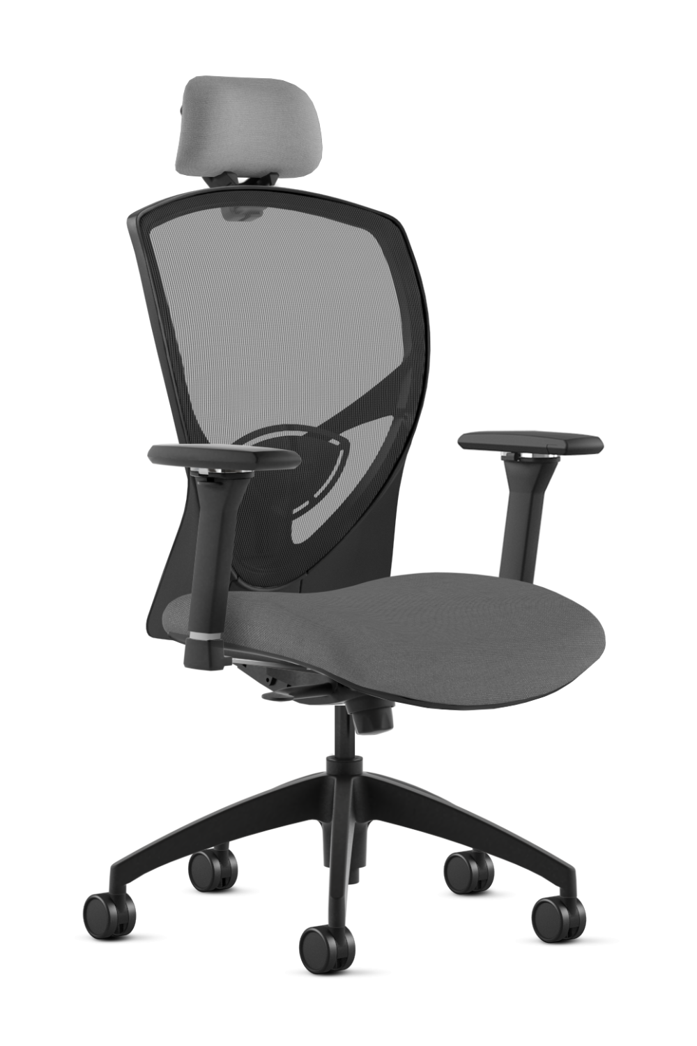 9 to 5 Theory 2180 High Back Ergonomic Office Chair with Adjustable Headrest & Seat Slider - Comfortable Task Chair for Long Hours Computer Work, Home Office & Gaming Setup