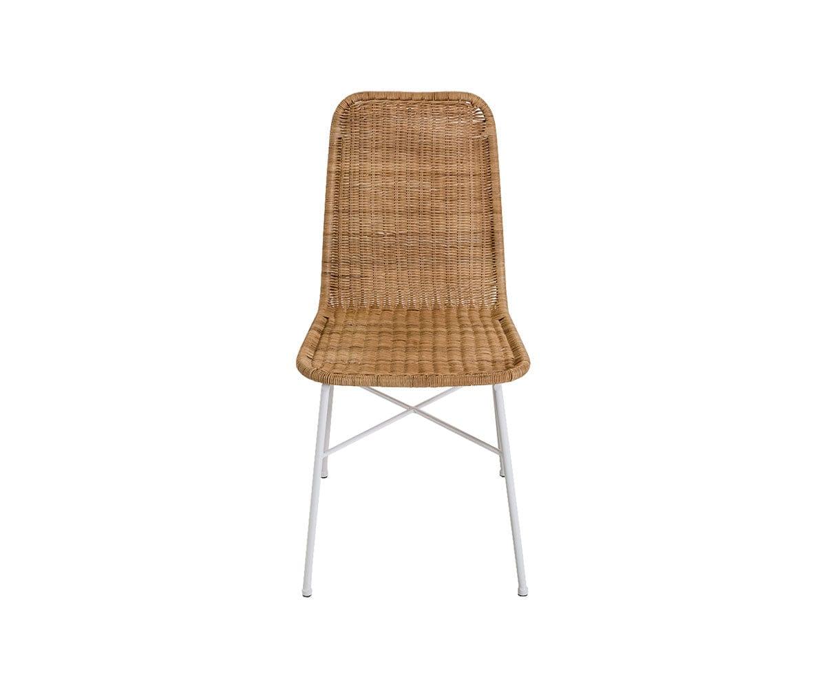 Modern Tori Dining Chair - Mid Century Wooden Kitchen Chair with Upholstered Seat - Perfect for Dining Room, Kitchen, and Home Office