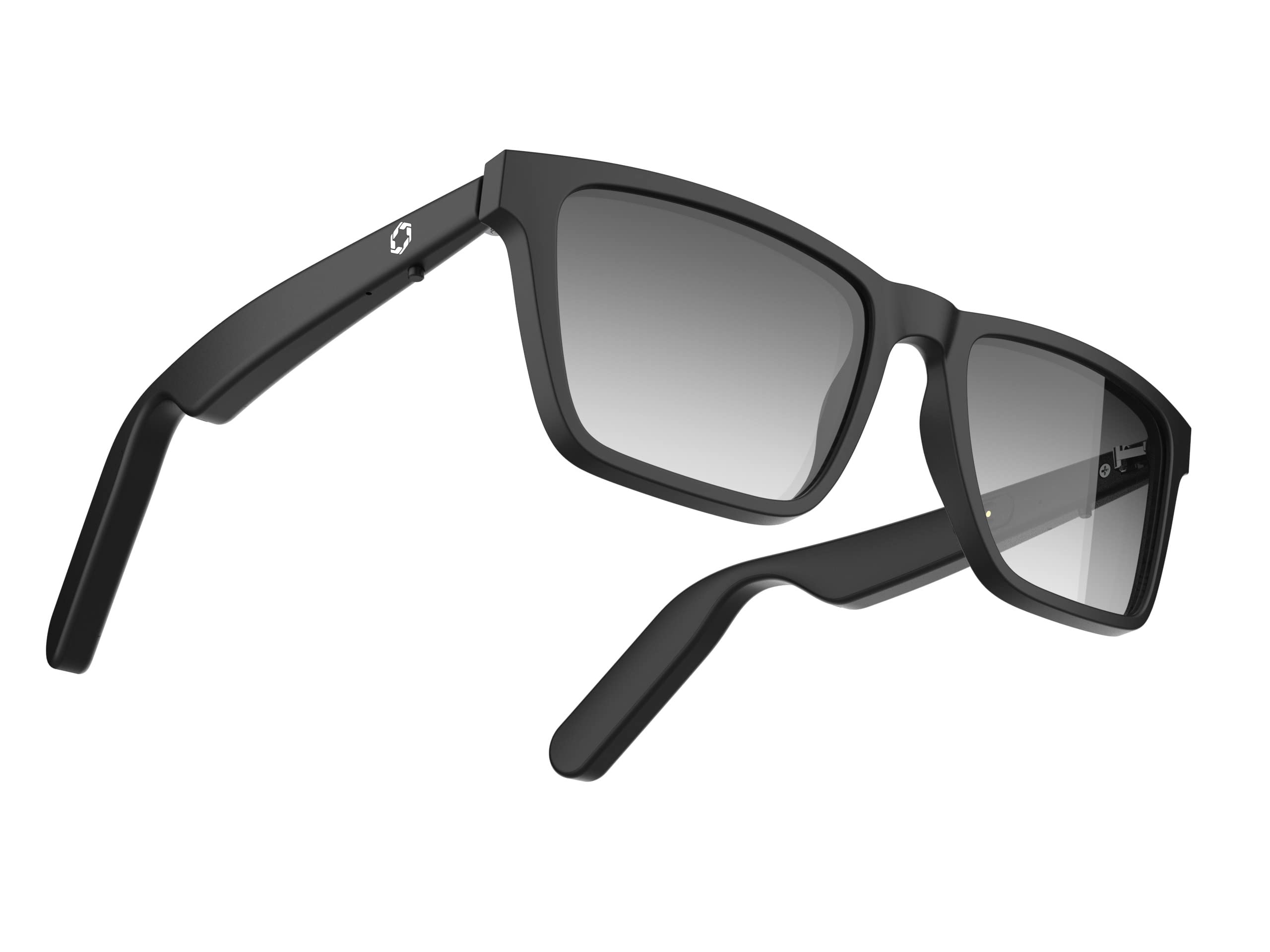 LucyD Smart Glasses with UV Protection for Men & Women - Open Ear Bluetooth Headphones, Noise Canceling Wireless Microphone, Voice Assistant Compatible - Perfect for Outdoor Activities, Work Calls & Travel
