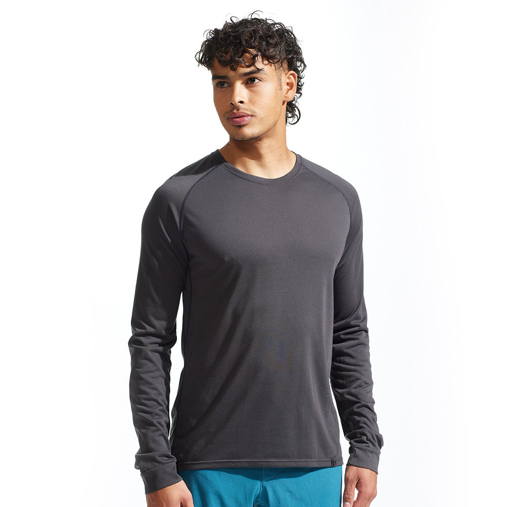 Men's Canyon Long Sleeve Cycling Jersey - Breathable & Moisture-Wicking Performance Shirt for Road Biking & Mountain Cycling - Perfect for Outdoor Sports & Training