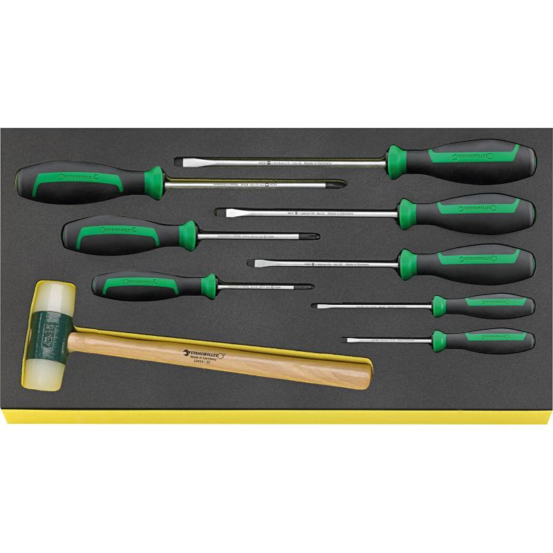 Stahlwille 97830207 806/6 WT TCS Professional Tool Set for Mechanics - 13217 Tool Trolley Compatible | Perfect for Automotive Repair & Workshop Maintenance