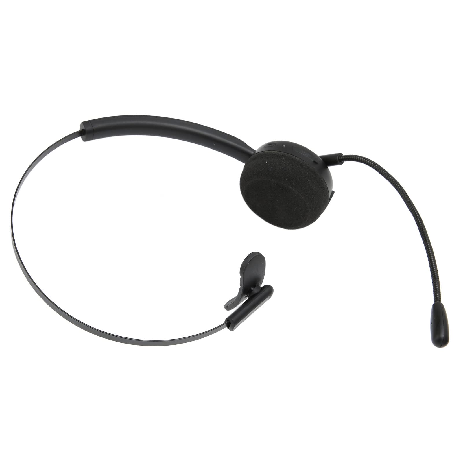 Professional Trucker Headset with Noise Cancelling Mic - Long Battery Life, Fast Charging & Skin-Friendly Design for Call Center, Home & Office Use | Ideal for Remote Work, Customer Service & Online Meetings