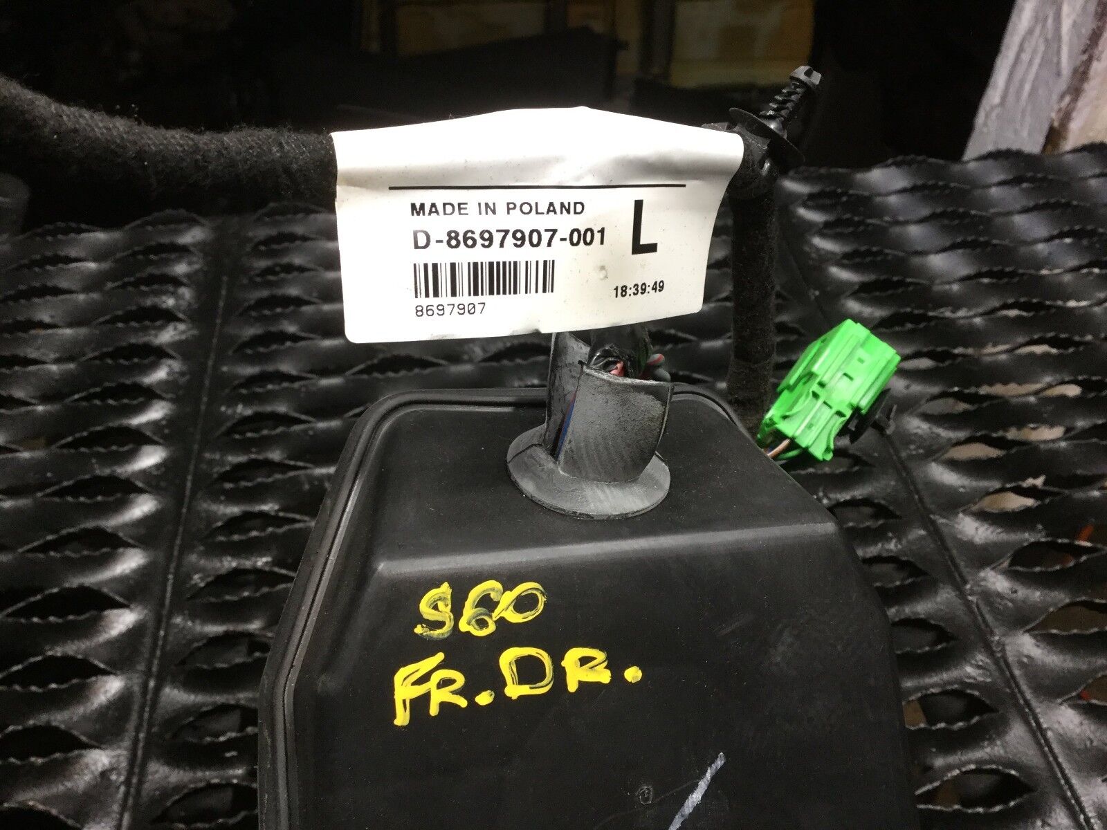 Volvo S60 Front Left Driver Door Wire Harness OEM 01-09 - Replacement Electrical Wiring for Volvo S60 Sedan - Perfect for DIY Repairs & Auto Maintenance