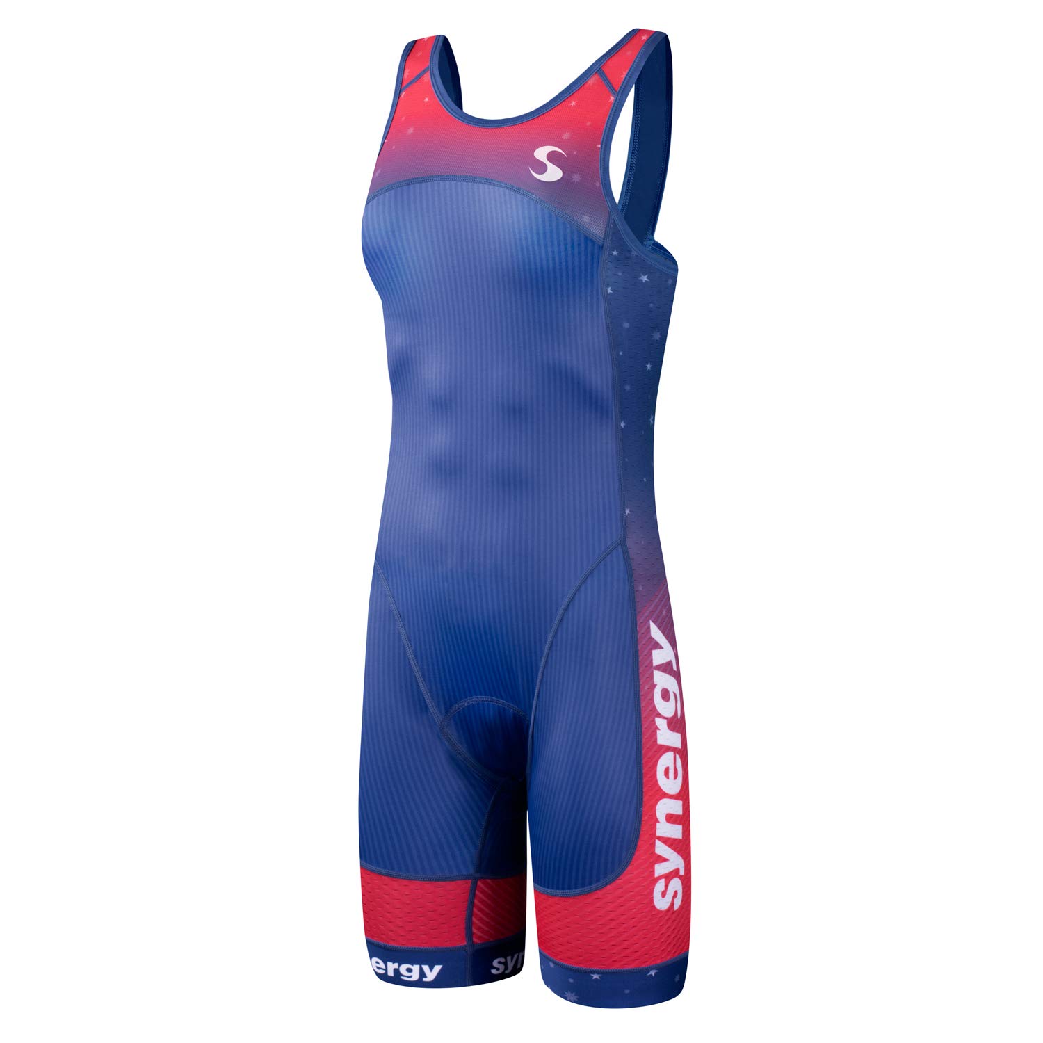 Synergy Women's One Piece Triathlon Suit - Open Back Trisuit for Swimming, Biking & Running - High Performance Triathlon Gear for Women Athletes