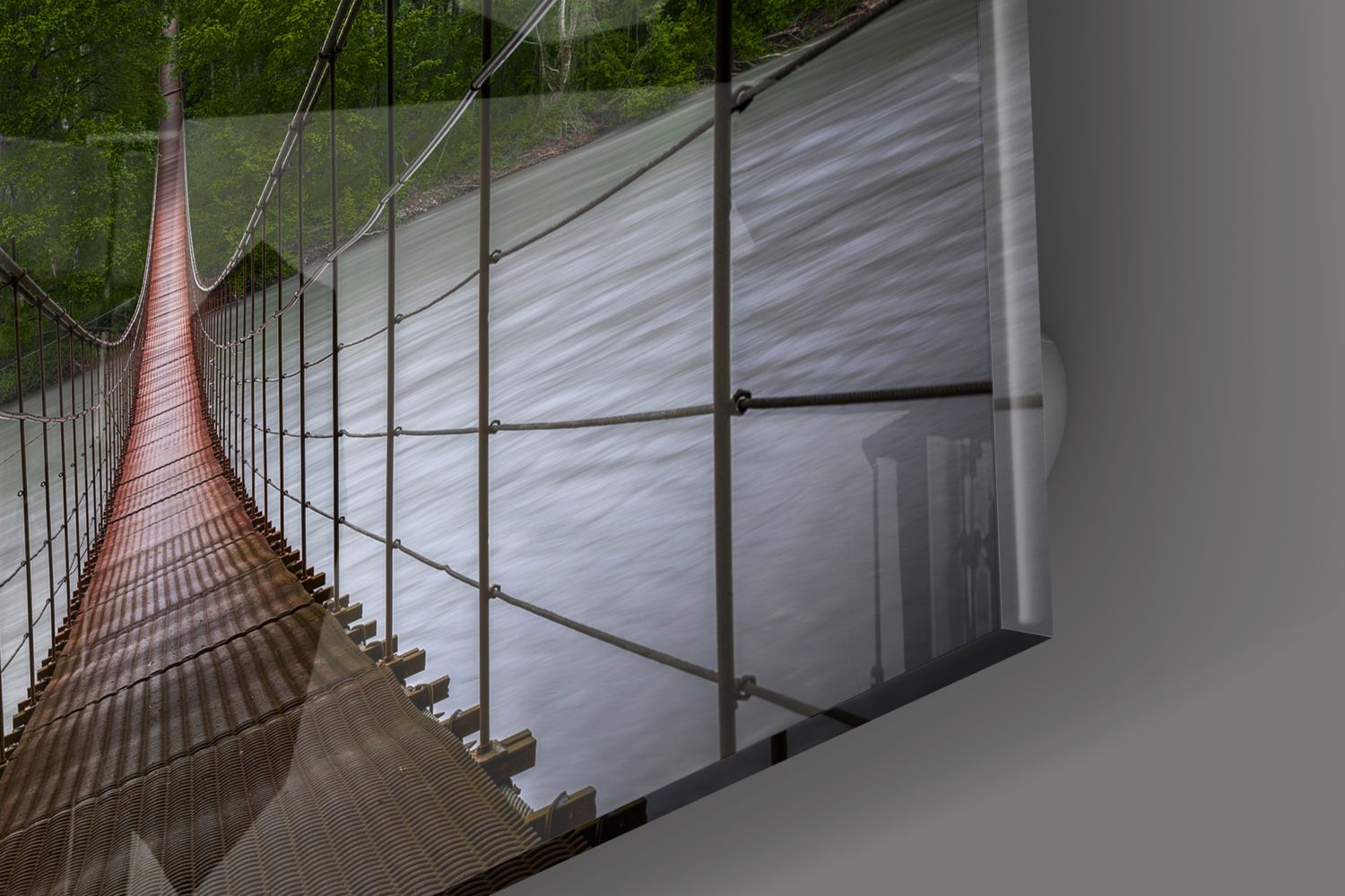 The Bridge - Premium Handcrafted Wooden Footbridge for Gardens, Yards & Landscapes | Perfect for Outdoor Decor, Pathways & Water Features