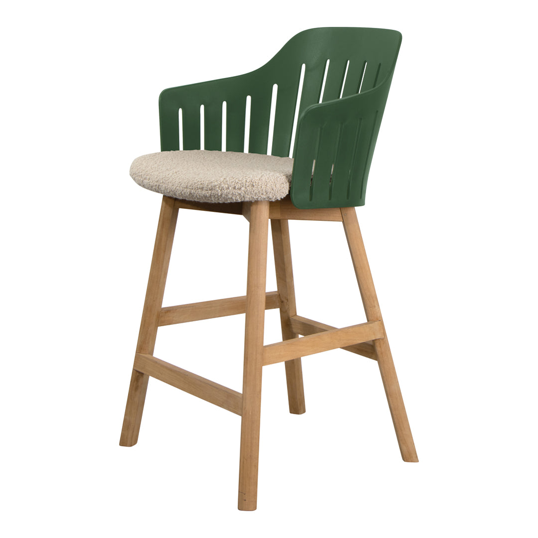 Premium Wooden Counter Stool with Cushion - Comfortable Bar Height Chair for Kitchen Island, Breakfast Nook & Home Decor