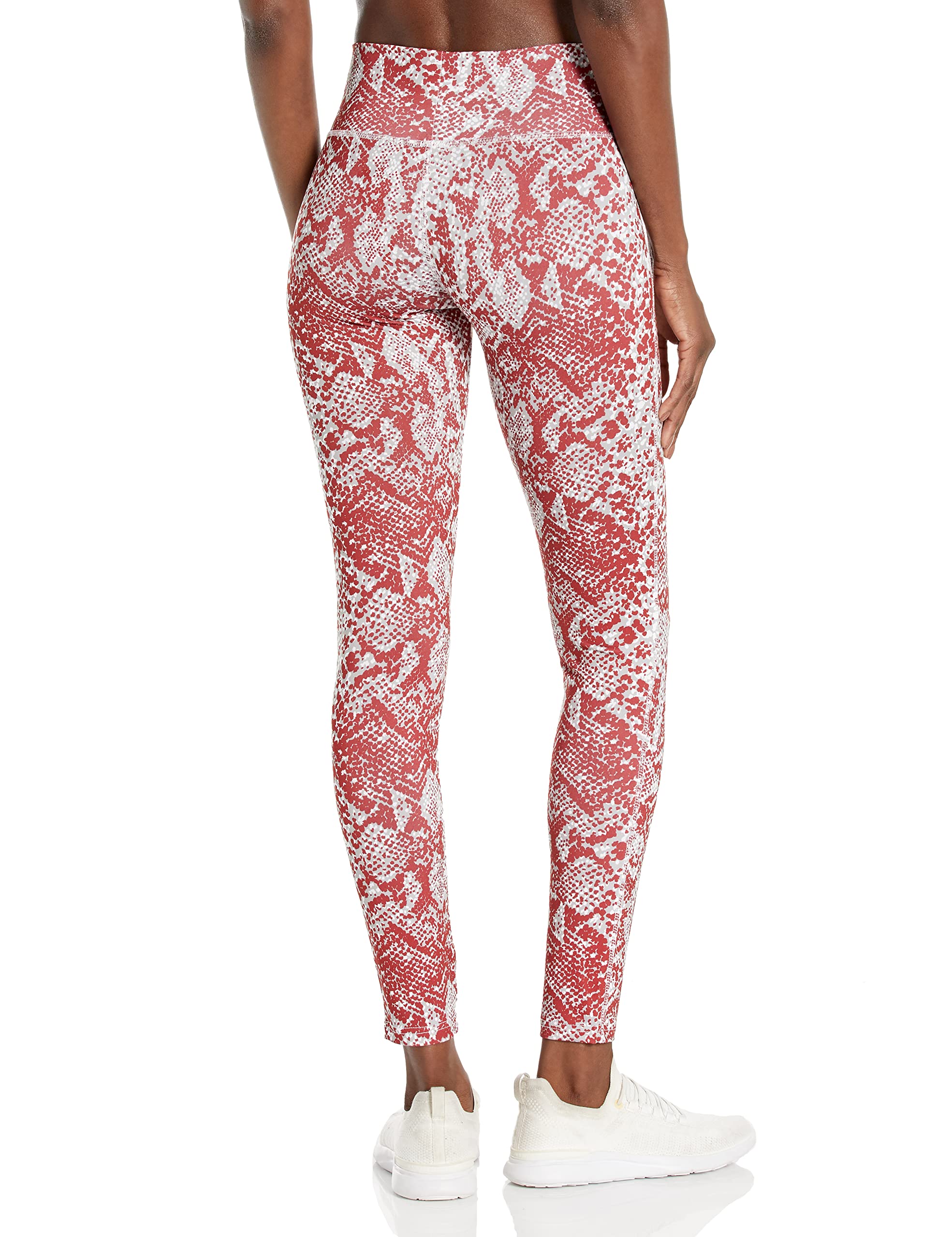 Zubaz Women's Printed High-Waist Yoga Pants - Stretchy Workout Leggings for Running, Gym & Lounge Wear