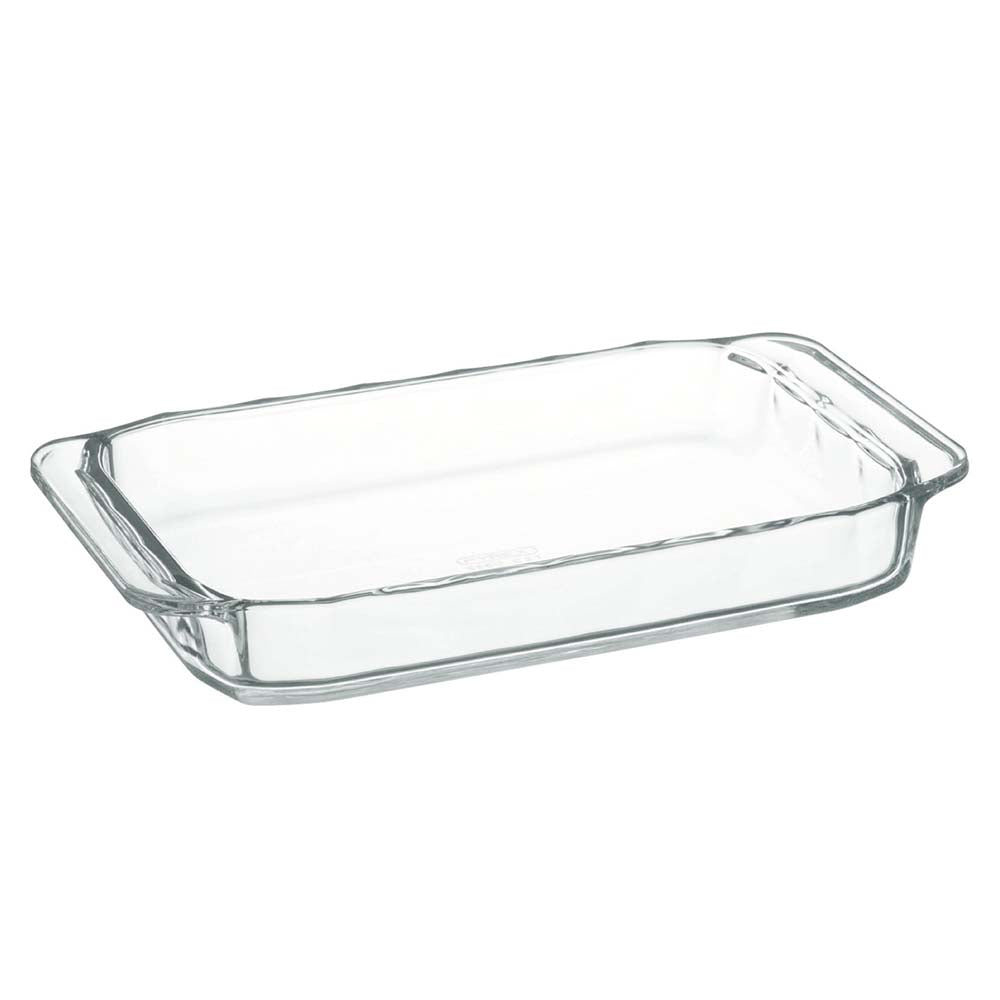 Iwaki Heat Resistant Glass Toaster Oven Dish - Durable Borosilicate Bakeware for Baking, Roasting & Reheating - Perfect for Toaster Ovens, Microwaves & Conventional Ovens