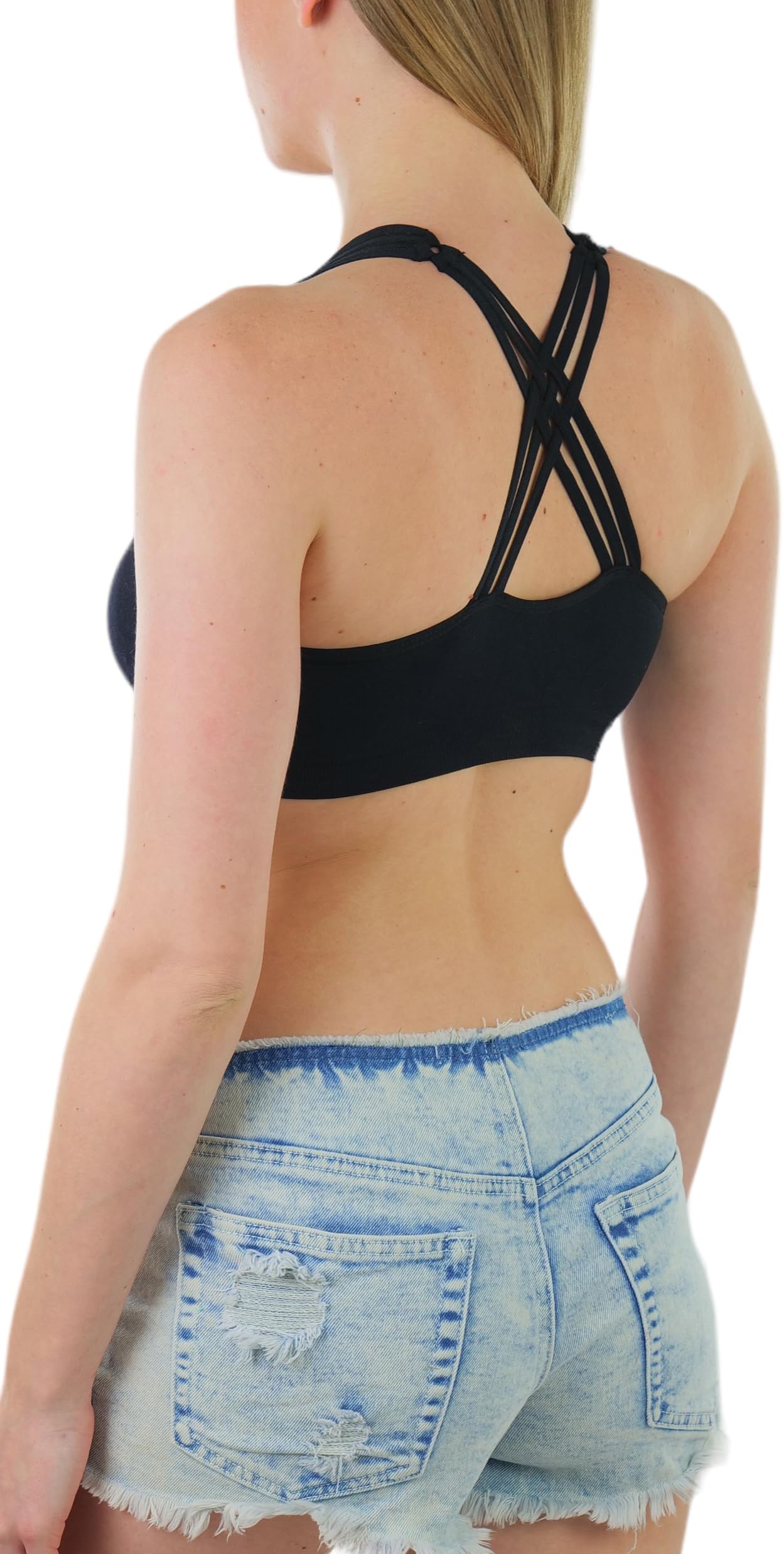 ToBeInStyle Women’s Seamless Wire-Free Sports Bras & Bralettes - Supportive Comfort for Yoga, Gym & Everyday Wear