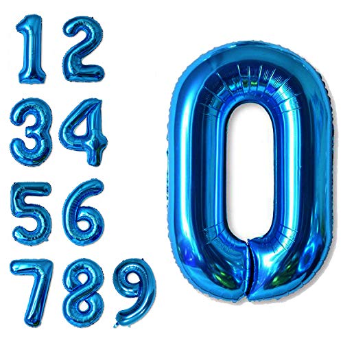 Blue 0 Number