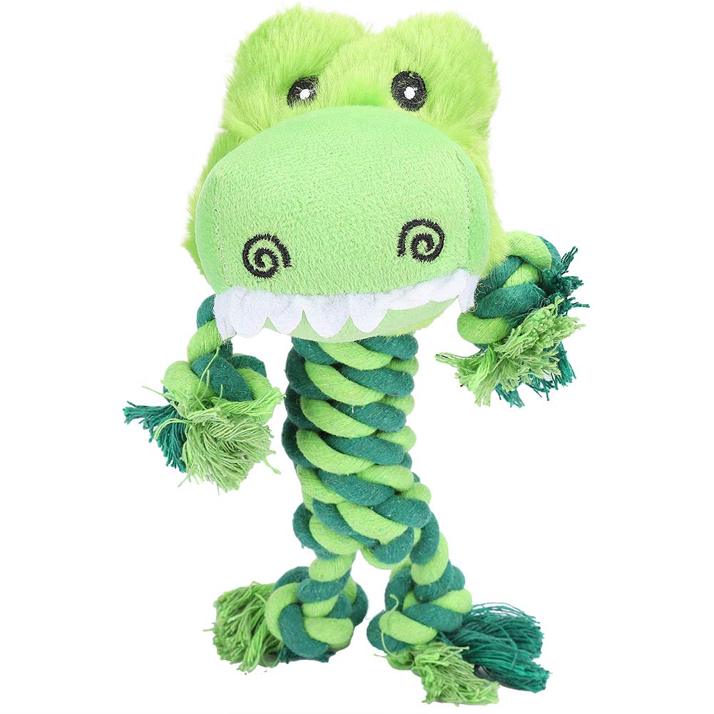 Durable Dog Chew Toy - Molar Ball for Aggressive Chewers, Plush Cotton Rope & Teeth Cleaning Interactive Dog Toy | Perfect for Puppy Training, Teething Relief, and Dental Health