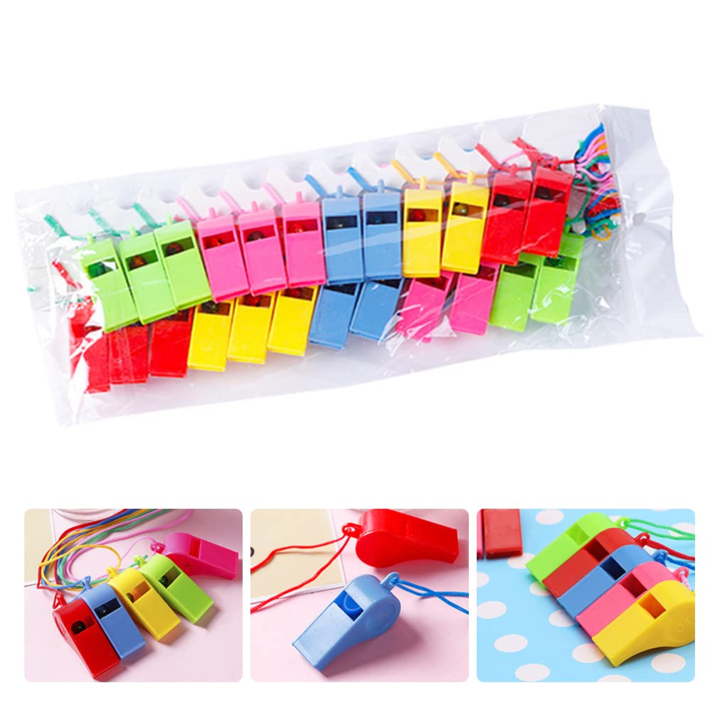 24pcs Kids Sports Whistles - Outdoor & Travel Toys for Children - Playtime & Racing Games