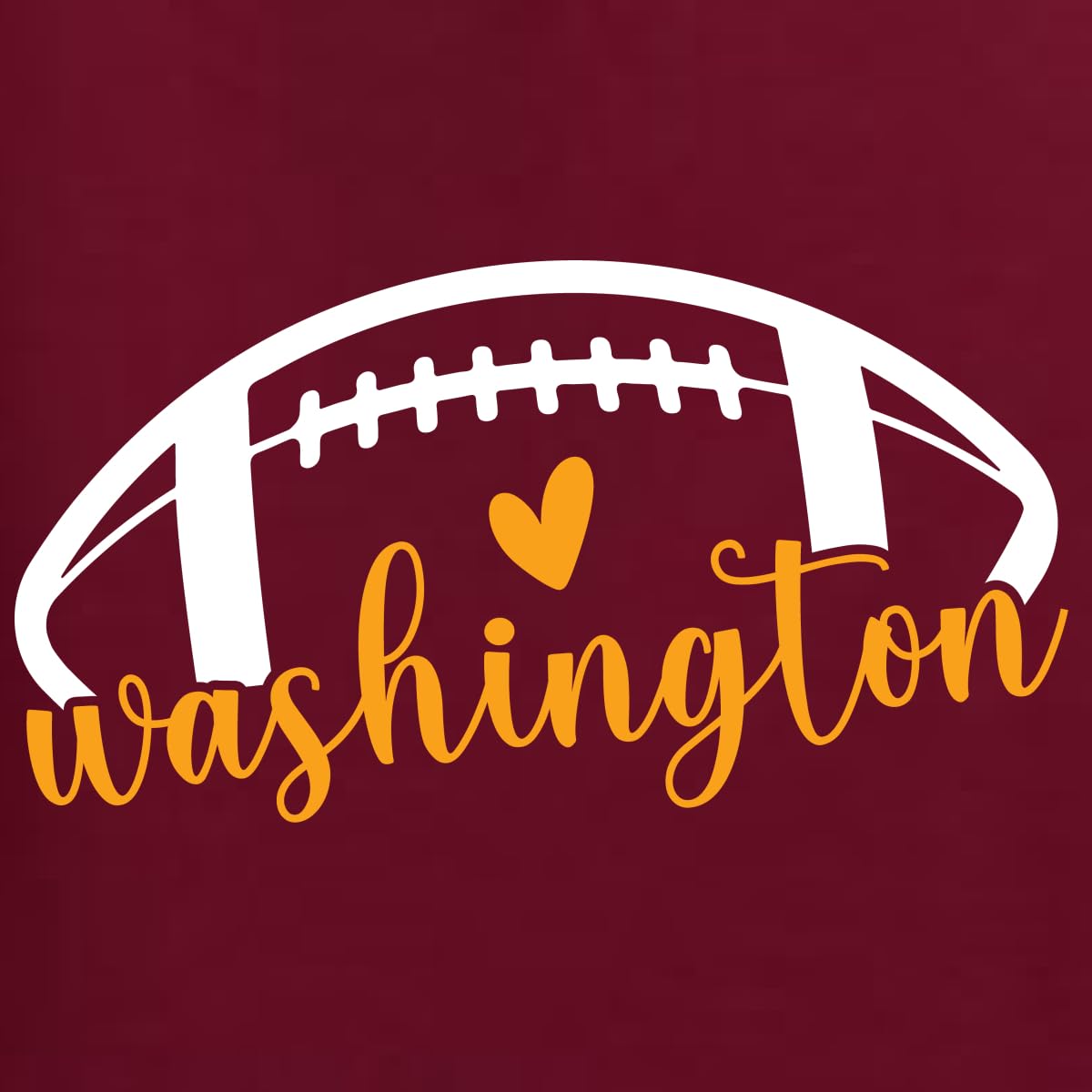 Washington Football Team Fan Gear - WAS Logo Unisex Crewneck Sweatshirt for Men & Women | NFL Sports Apparel for Game Day, Tailgating & Casual Wear