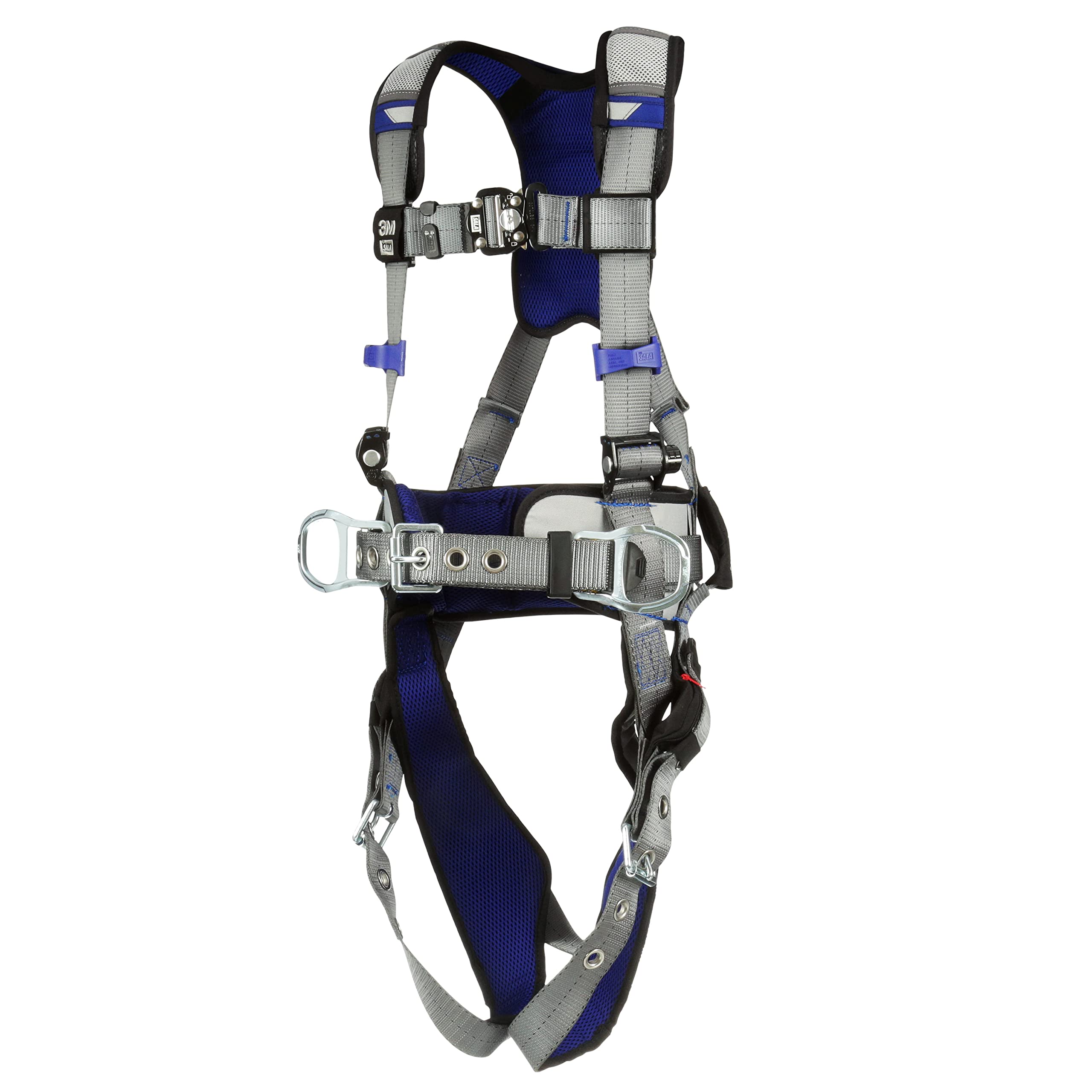 3M DBI-Sala ExoFit X200 Comfortable Construction Safety Harness - X-Small (1402081) for Roofing, Fall Protection & Industrial Work