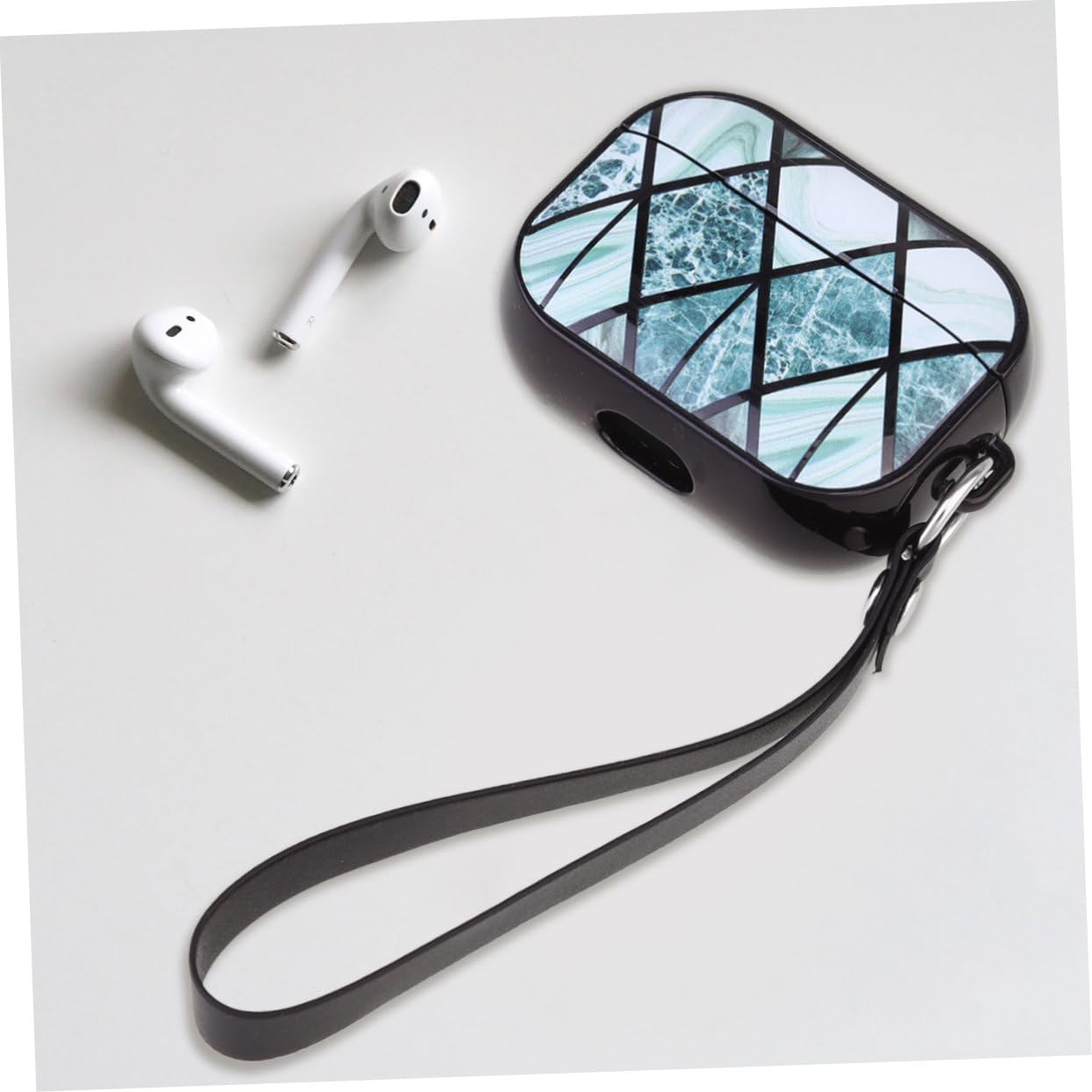 Angoily Headset Protective Case - Durable Earphone Sleeve Cover for AirPods Pro/3/2/1, Wireless Headphones Storage Organizer (Pattern Design) - Perfect for Travel, Gym & Daily Use