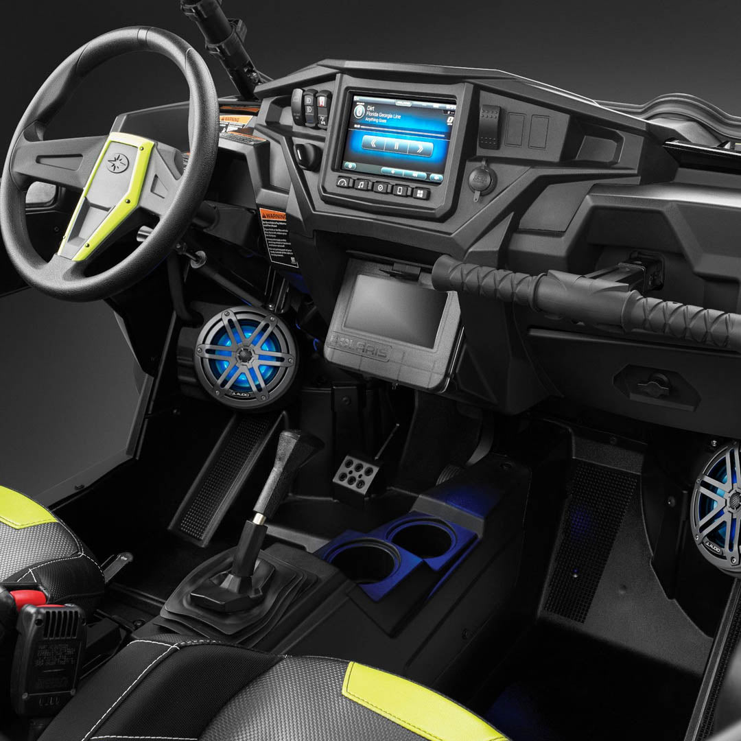 JL Audio SB POL RZG2SPKR/M3 650I Stealthbox® - Premium Sound System for 2014+ Polaris RZR 4 900, 900XC, XP 1000 & XP4 1000 - Perfect for Off-Road Adventures & Outdoor Entertainment
