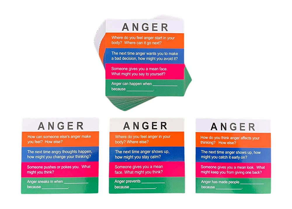 Totika Cube Six Deck Set - Self-Esteem & Social Skills Therapy Game for Kids & Teens - Perfect for Family Game Night, Classroom Activities & Counseling Sessions