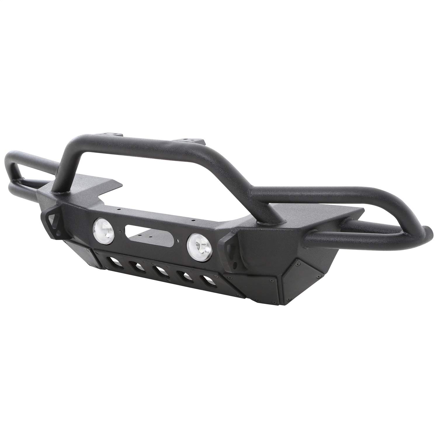 Smittybilt 76724 SRC Gen 2 Heavy Duty Steel Front Bumper for Jeep Wrangler & Off-Road Vehicles - Perfect for Trail Riding & Rock Crawling
