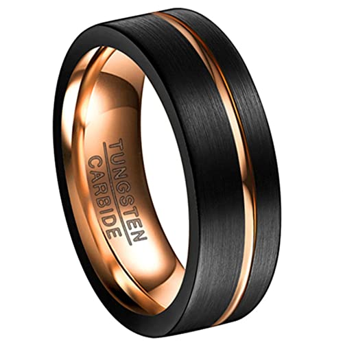 Black + Rose Gold