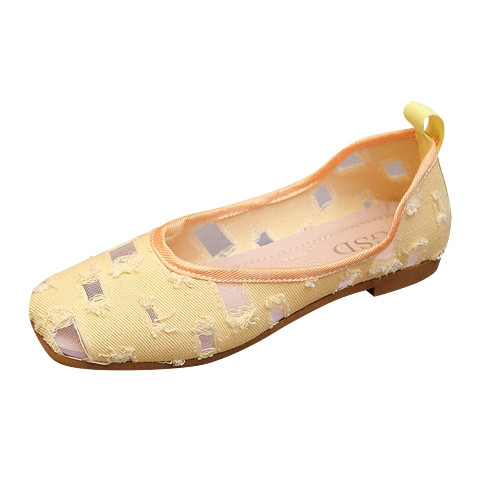 Breathable Women's Lace-Up Flats - Comfortable Casual Shoes in White | Perfect for Walking, Office Wear & Everyday Outfits