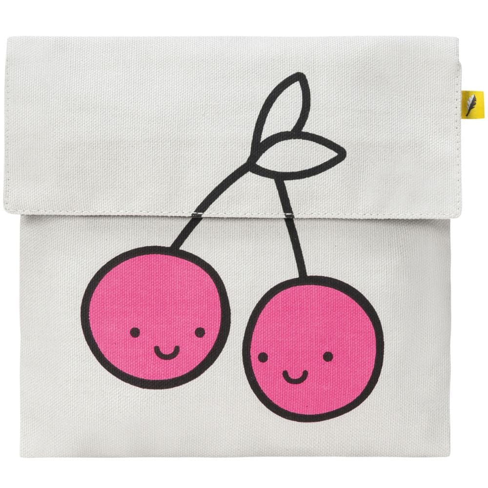 Fluf Flip Snack Bag - Reusable Sandwich Bags for Lunch, Snacks & On-the-Go | Eco-Friendly Food Storage Solution for School, Work & Picnics