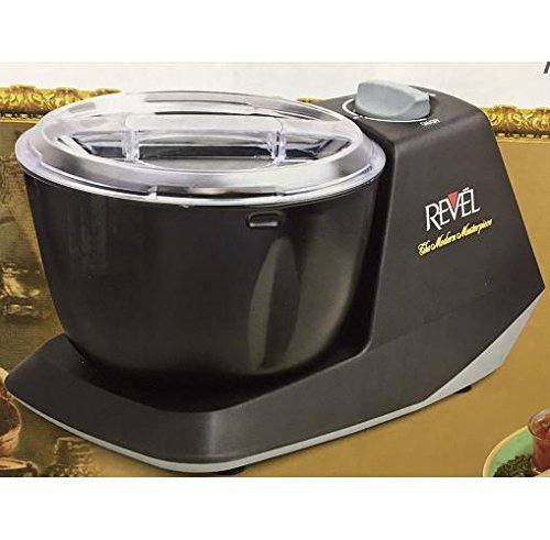 Revel Atta Dough Mixer - 3L Non-Stick Bowl, Heavy Duty Stand Mixer for Roti, Chapati, Naan - Perfect for Indian Cooking, Baking & Restaurant Use