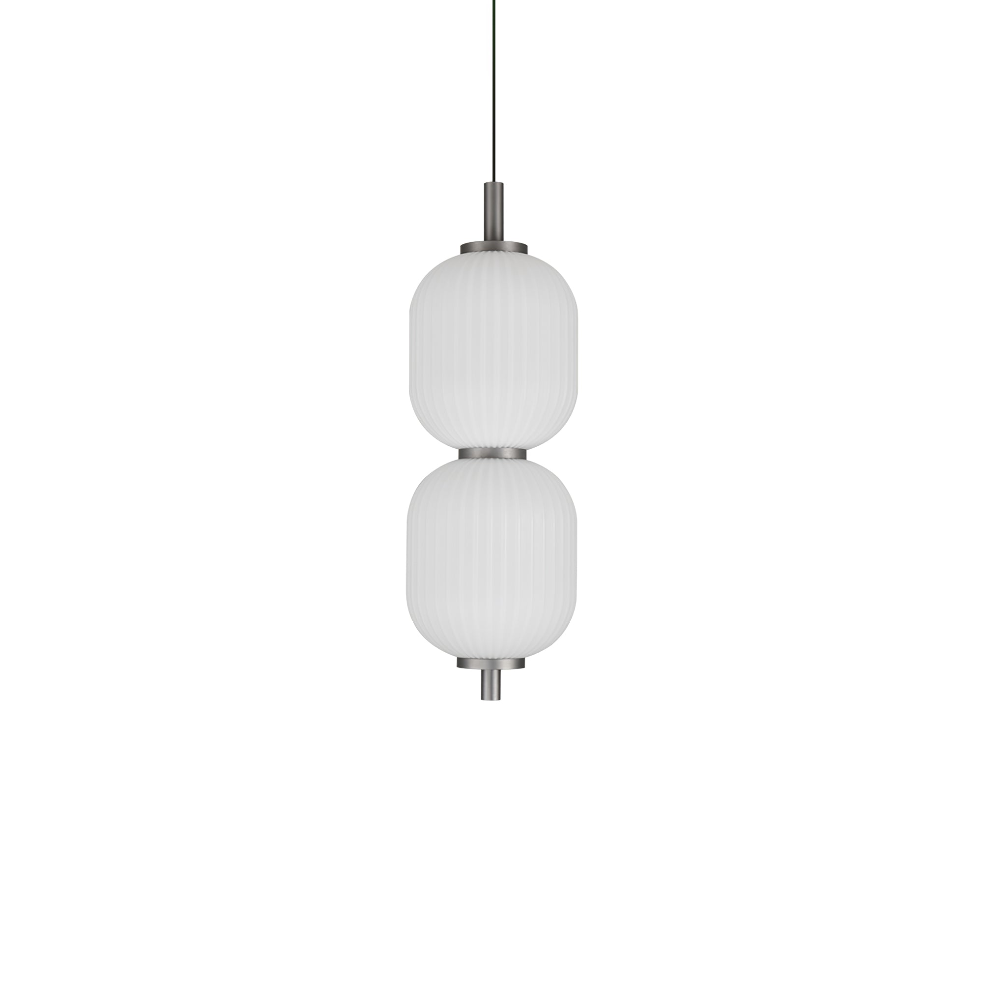 Modern Pendant Light Fixture - Adjustable Hanging Chandelier for Kitchen Island, Dining Room & Bedroom - Elegant Glass & Metal Ceiling Lamp for Home Decor