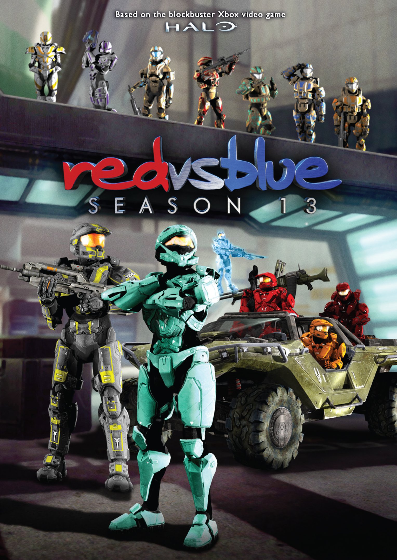 Red vs. Blue Season 13 DVD | Complete Action-Packed Sci-Fi Comedy Series | Perfect for Fans & Collectors | Great for Movie Nights & Gifts