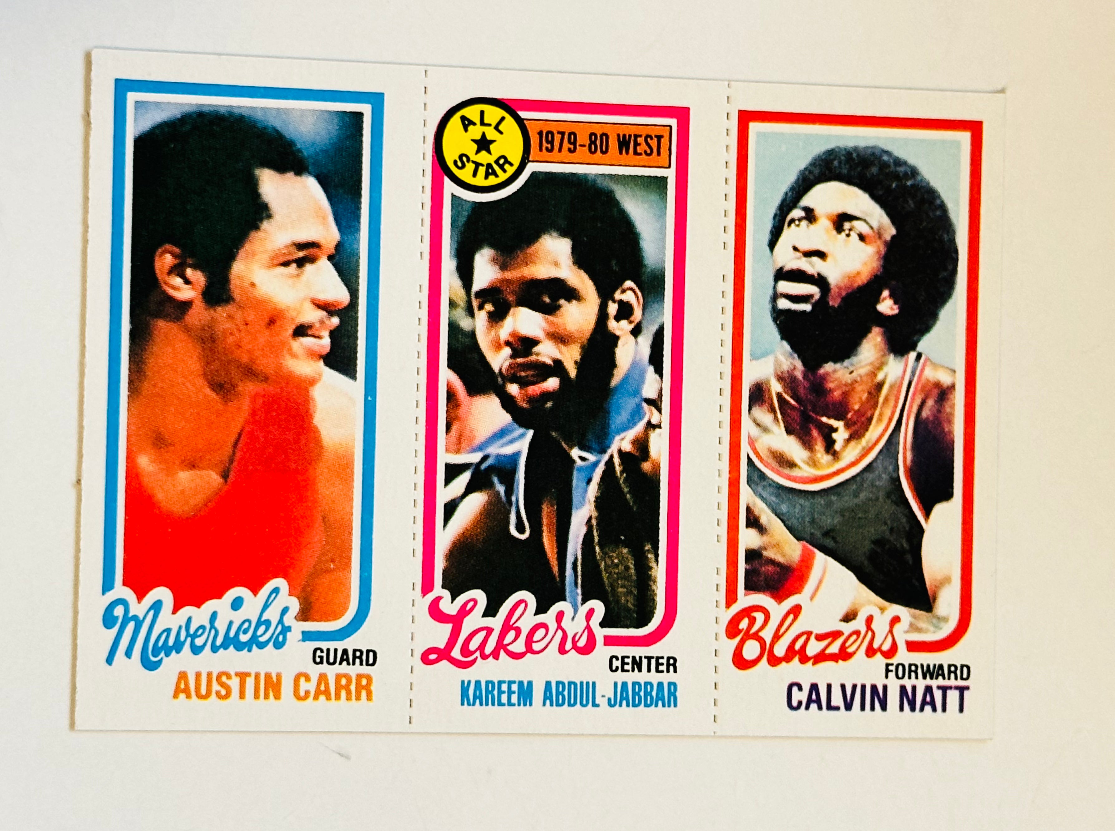 1980-81 Kareem Abdul-Jabbar All-Star Rare High Grade Topps Basketball Card - Perfect for Collectors, Sports Memorabilia Displays & Investment