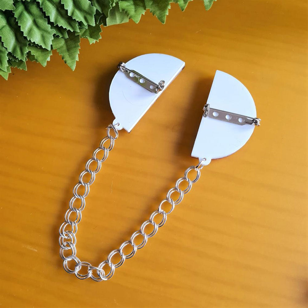 Stylish Citrus Fruit Slice Collar Clips - Trendy Fruit Jewelry for Women | Perfect for Summer Outfits, Beach Vacations & Boho Fashion Accessories