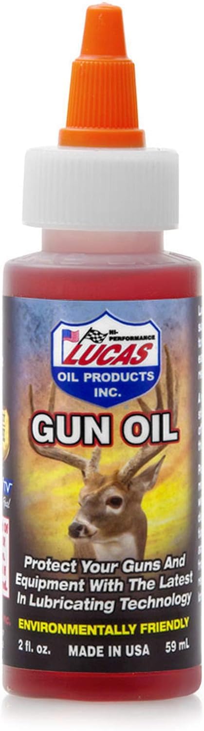 Lucas Extreme Duty Bore Solvent & Gun Oil - All-Weather Hunting Lubricant with Cleaning Patches & Work Pads | Firearm Maintenance Kit for Hunting, Shooting Range & Gun Cleaning