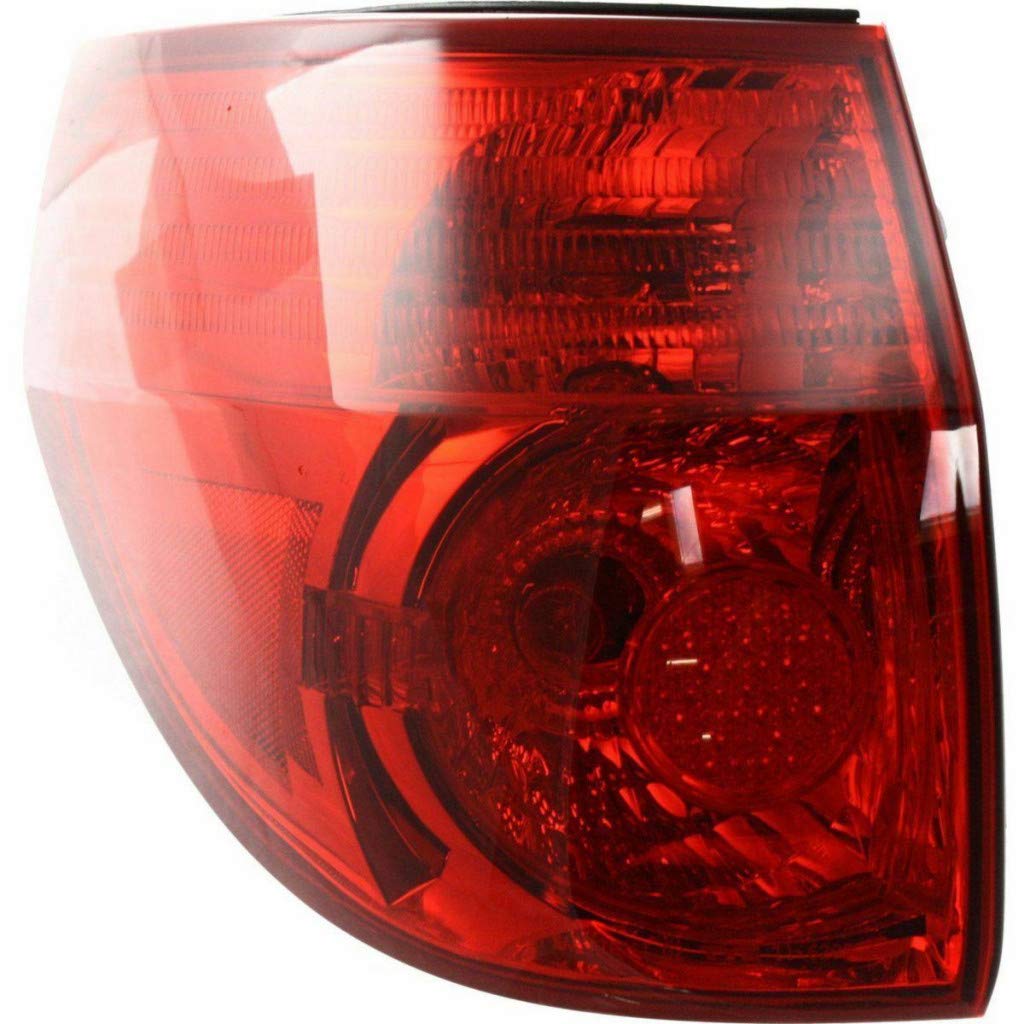 2006-2010 Toyota Sienna Pair Rear Tail Lights - Driver & Passenger Side (TO2804102 TO2805102 | 81560-AE020 81550-AE020) - Perfect for Replacement & Car Restoration Projects