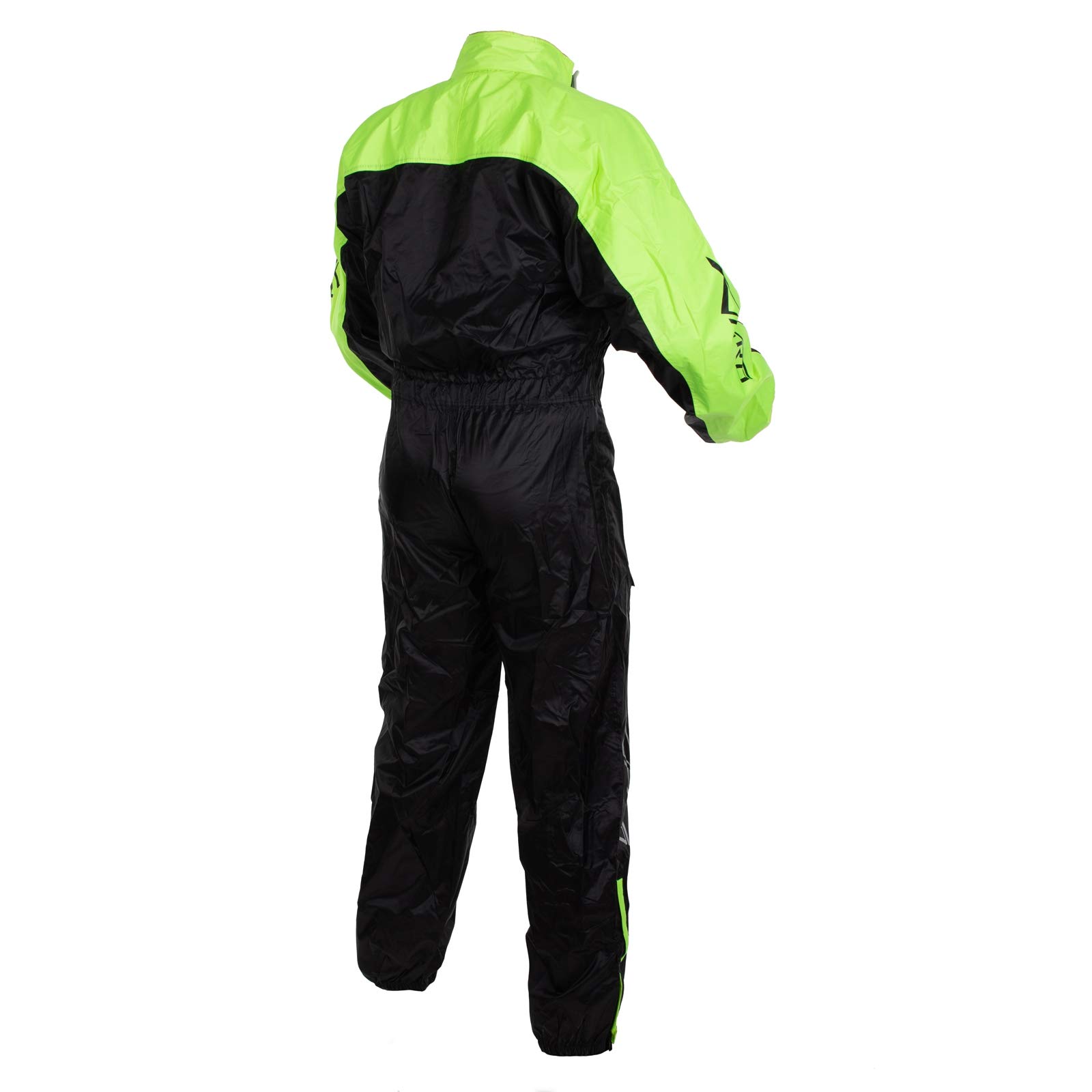 High Visibility Waterproof Rain Suit for Scooter & Motorbike - Fluo XS