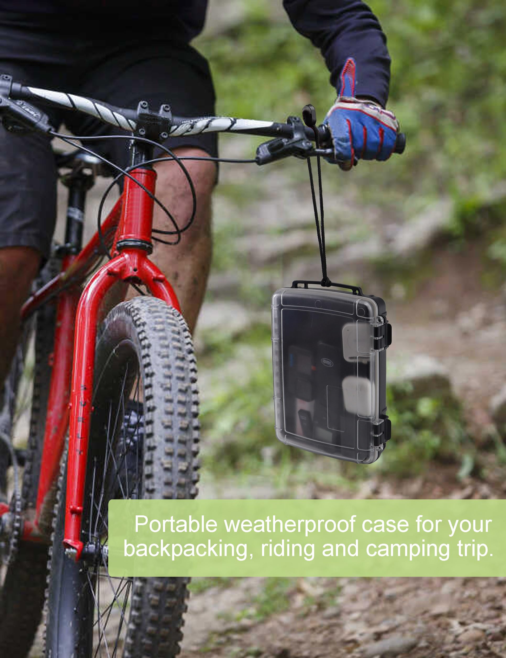 Waterproof Dry Box for Kayaking & Boating - Floating Watertight Storage Container | Small Waterproof Case for Marine, Beach, Camping & Outdoor Adventures